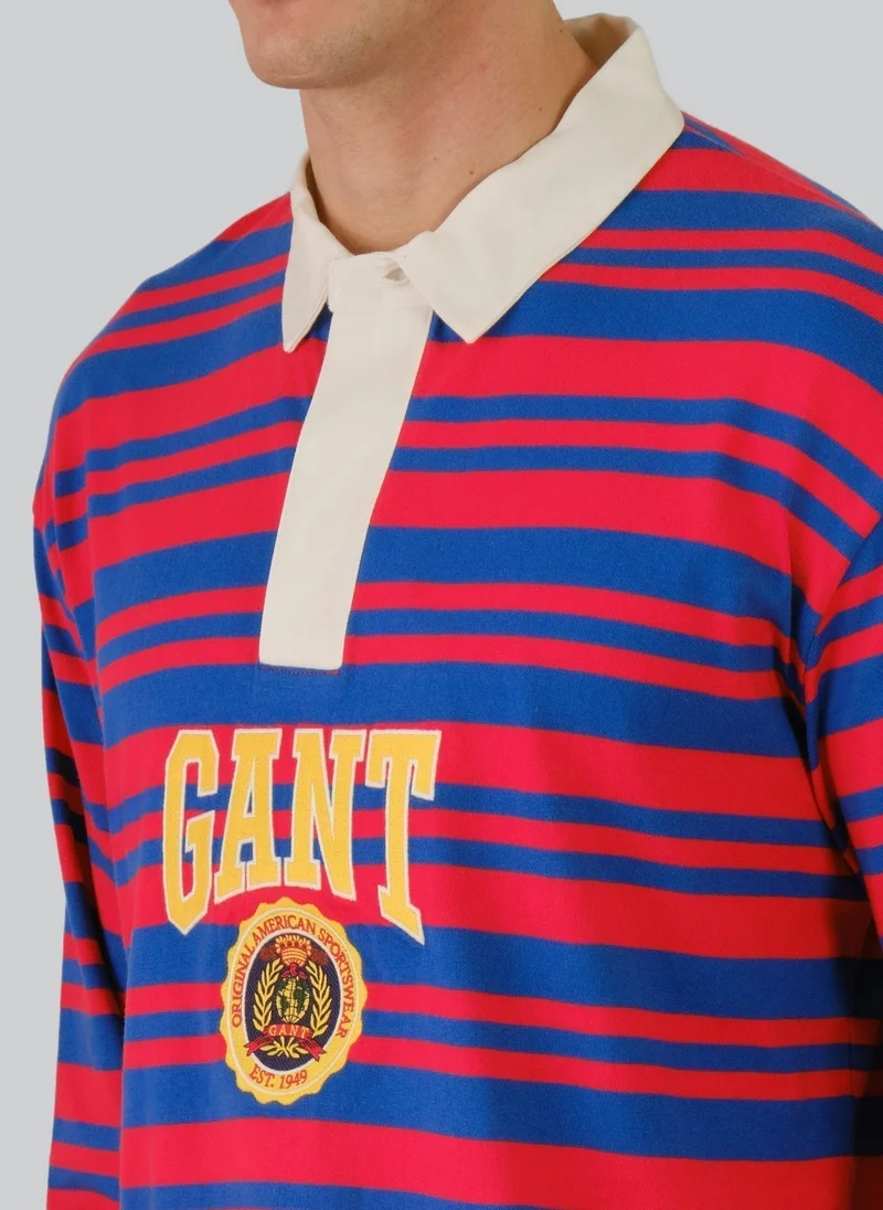 GANT  World Crest Relax Heavy Rugger for Men | Best Price UAE