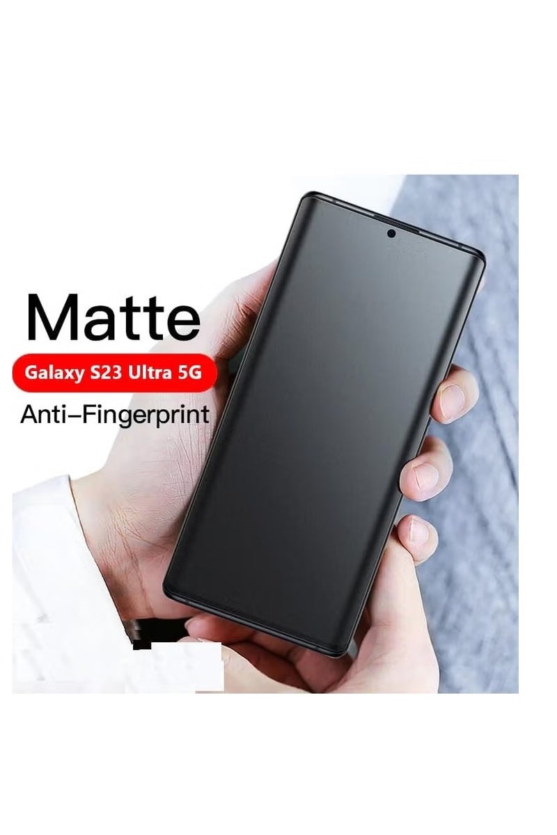 UMIXPRO MATTE Ceramic Anti Spy for Samsung Galaxy S23 Ultra Privacy Screen Protector Not Glass Anti Spy Full Adhesive Flexible Film for Galaxy S23 Ultra 6.8”Galaxy S23 Ultra 5G - Image 1