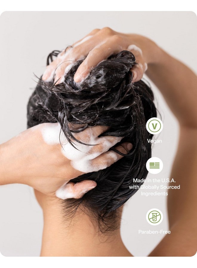 ديفي مجموعة شامبو وبلسم ديفي المكثفة للنساء والرجال - ثنائي خفيف الوزن للعناية بالشعر للشعر الخفيف والخفيف - يضيف كثافة، ويرفع، ويمنح الشعر مرونة، ويقوي ويغذي الشعر، 2 × 12 أونصة سائلة - Image 5