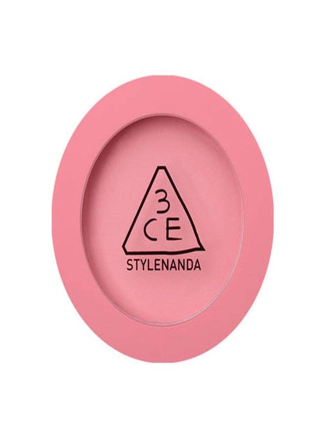 3CE Style Nanda Face Blush, Matte, Pink, Palette, 5g, 0.17oz (DELECTABLE) - Image 1