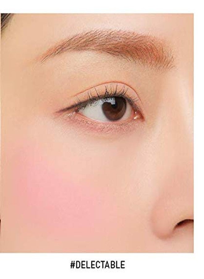 3CE Style Nanda Face Blush, Matte, Pink, Palette, 5g, 0.17oz (DELECTABLE) - Image 2