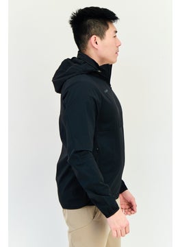 Reebok Men Sportswear Fit Hooded Training Jackets, Black  - Image 2