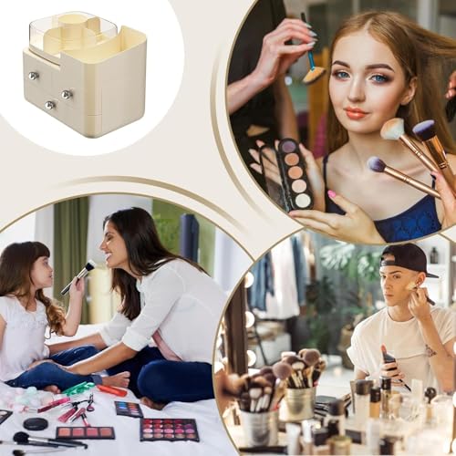 Niyam Makeup Organiser Storage Box for Countertop Cosmetics, Skincare and Beauty Case with Clear Led Display for Easy Visibility and Drawers for Vanity, Dresser Retro Lipstick Holder (Wh Cosmetic) - Image 5