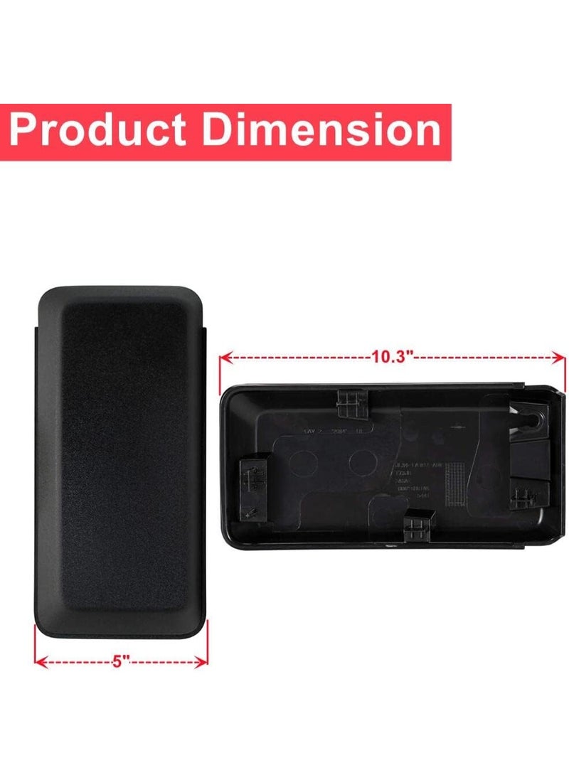 KISSUN Front Bumper Guards Pads Inserts End Caps Cover Compatible with Ford F150 2018 2019 2020,1 Pair,bumper traverse accessories - Image 4