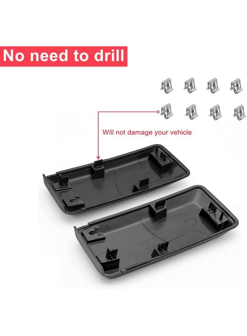 KISSUN Front Bumper Guards Pads Inserts End Caps Cover Compatible with Ford F150 2018 2019 2020,1 Pair,bumper traverse accessories - Image 3