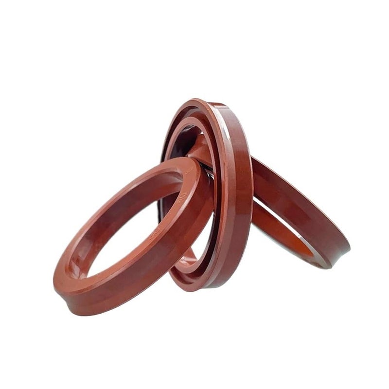 FKM Hydraulic Oil Seals (USH 40~80) -20°C~200°C High Pressure Chemical for Cylinder/Auto/Excavator (5PCS)(USH-45A(45x55x6)) - Image 5
