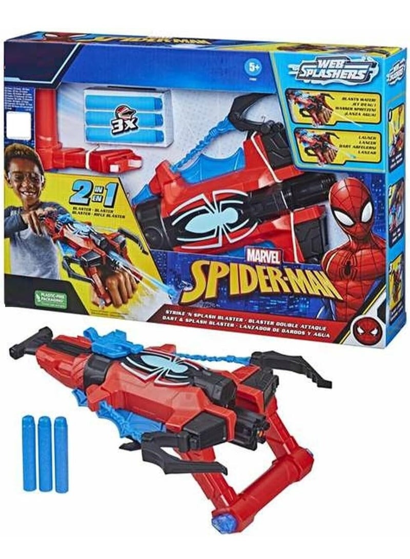 Marvel Spiderman Strike 'N Splash Blaster - Image 1