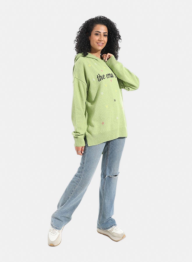 Andora Printed Long Sleeves Hoodie - Image 4