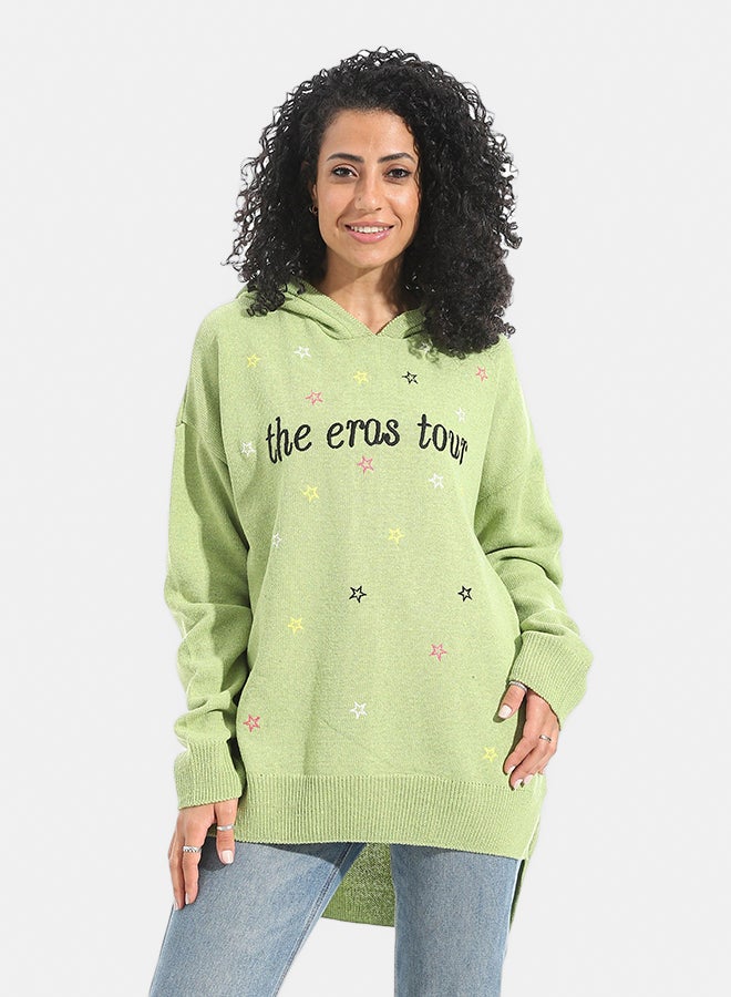 Andora Printed Long Sleeves Hoodie - Image 1
