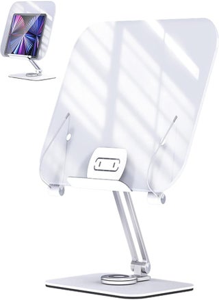 Textbook Stand,Hands-free Book Holder | 360 ° Rotating Base Rotatable Acrylic Book Stand For Hands-free Reading Of Books, Recipes, Kindergartens, Mobile Phones - pzsku/Z43D9EFC648D8B0EBF461Z/45/_/1737435021/47a1d4e7-c514-4177-ab4f-d10b4bf75dfd