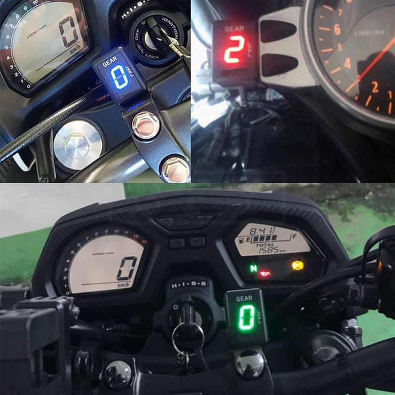 Wivplex Digital Gear Indicator for Benelli TNT125 - Image 4