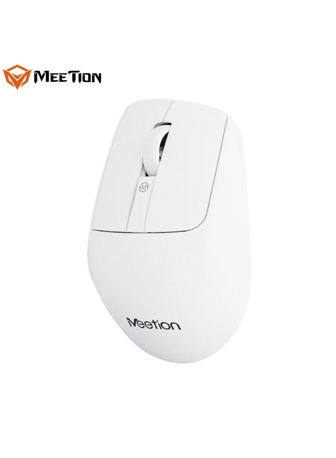 MEETION Programmable Triple Mode Wireless Mouse Anywhere3 Compatible On Any Surface Whisper Quiet Clicks Adjustable 6 levels DPI Smart Light Indicators Multi-Device Compatibility Tri-Mode Connectivity - Image 5