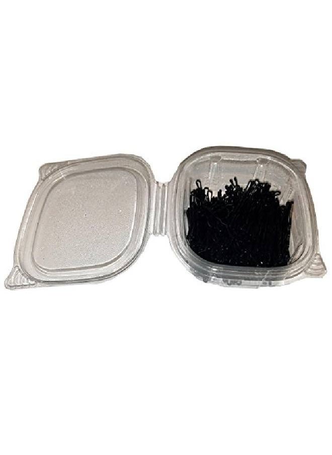 Amelia Beauty Products - 180 Bobby Pins In A Recloseable Container (Black) - Image 1