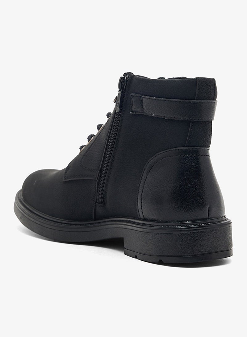Robert Wood Biker Boots for Men - Image 3
