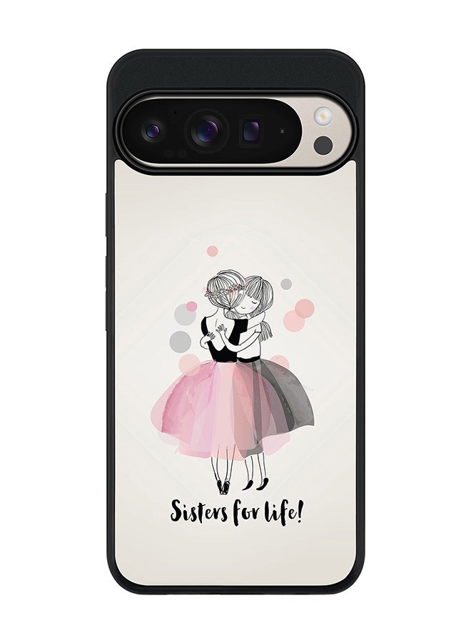 Stylizedd For Google Pixel 9 Pro XL Case,Slim fit Camera Protection, Shockproof Thin Phone cover - Sisters For Life! - Image 1