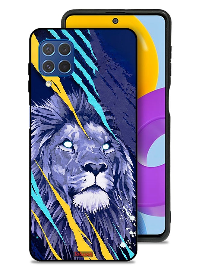 Tolwak Samsung Galaxy M62 Protective Case Cover Lion King - Image 1
