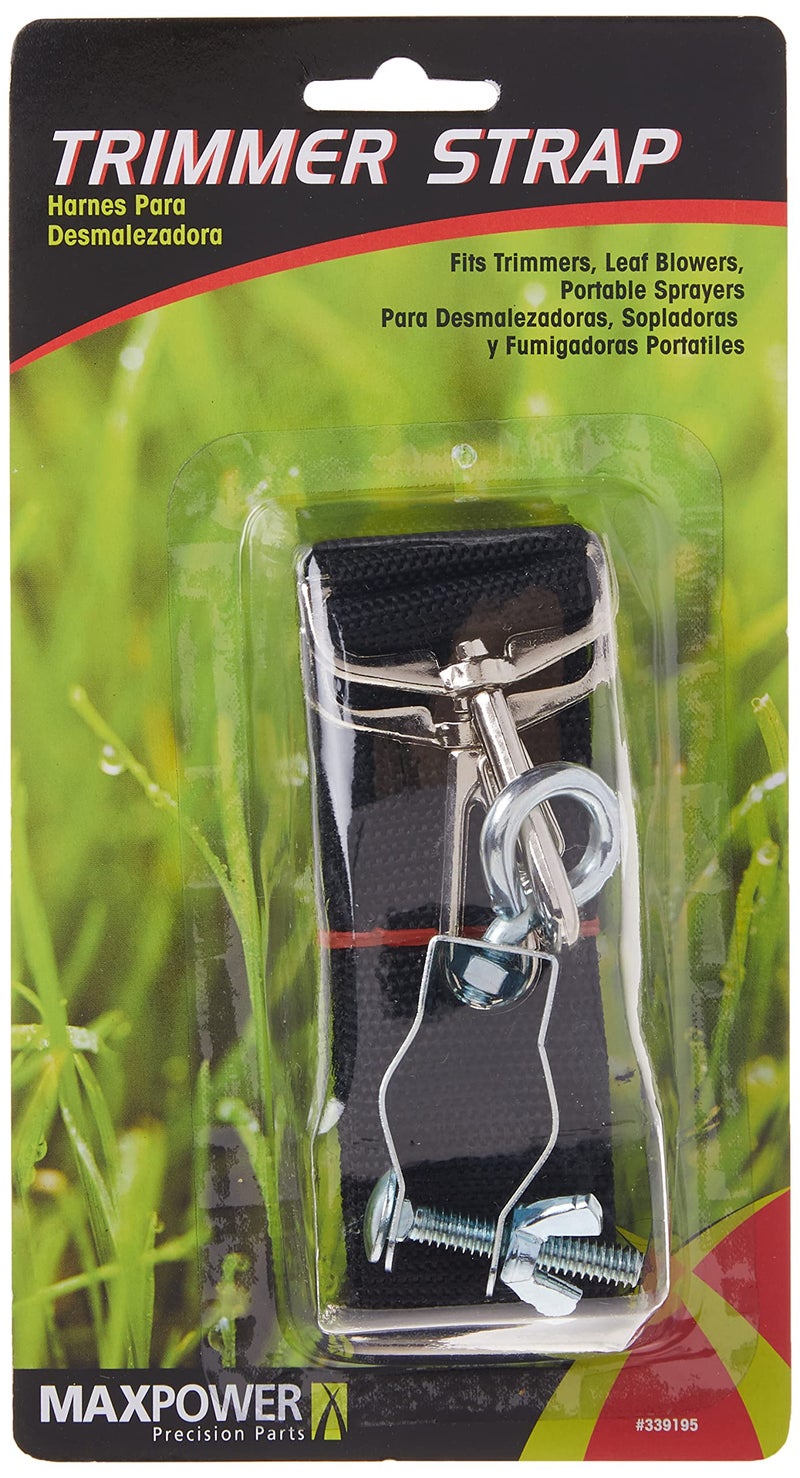 Maxpower 339195 Universal Trimmer Shoulder Strap Black