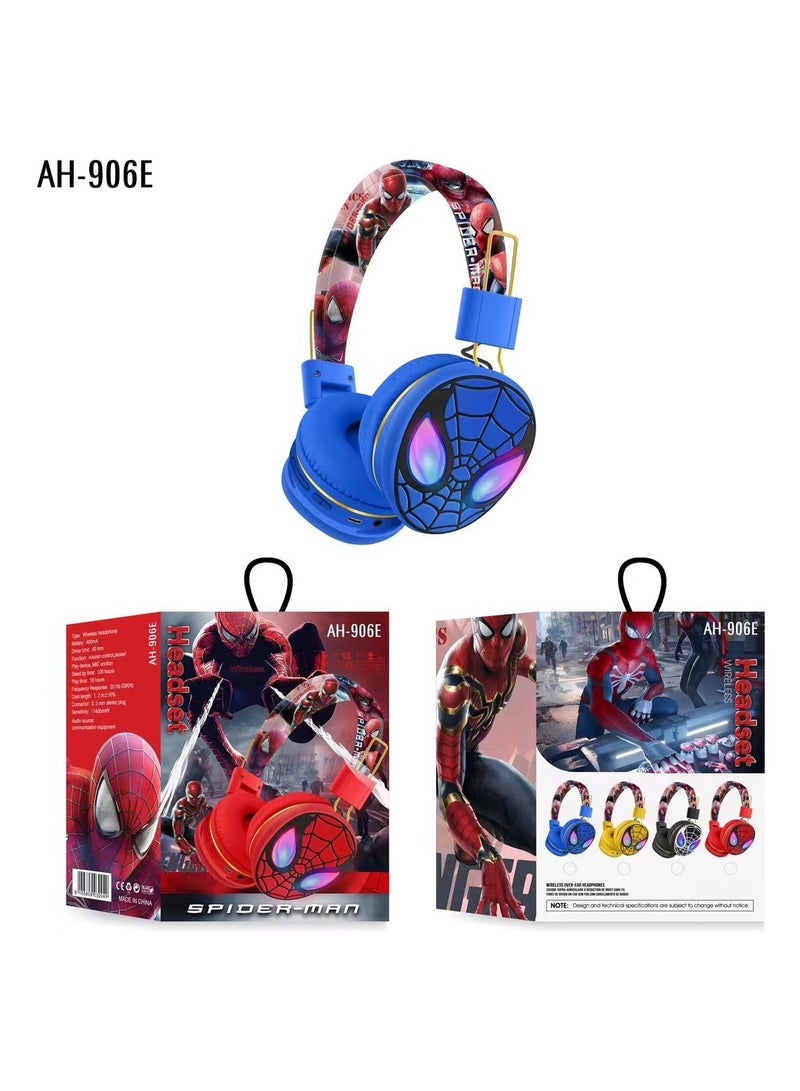 Kids Bluetooth Wireless Headphones, Kids Noise Cancelling Folding Headphones, Kids TF Card Stereo Headphones, Mobile Phones, Tablets - Image 1