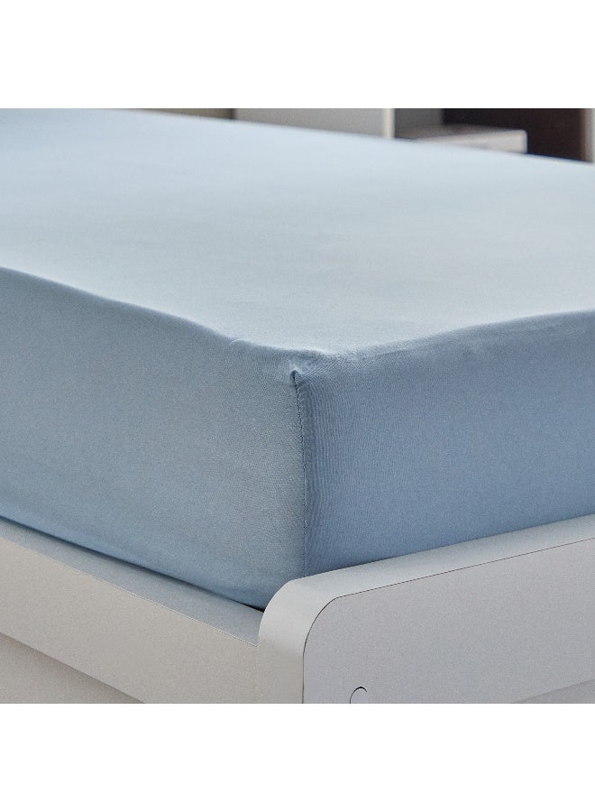 Home Box Vera Microfibre Single Fitted Sheet 90 x 20 x 190 cm  - Image 5