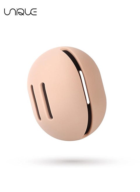 Makeup Sponge Holder – Shatterproof Eco-Friendly Silicone Beauty Make Up Blender Case for Travel - Khaki
