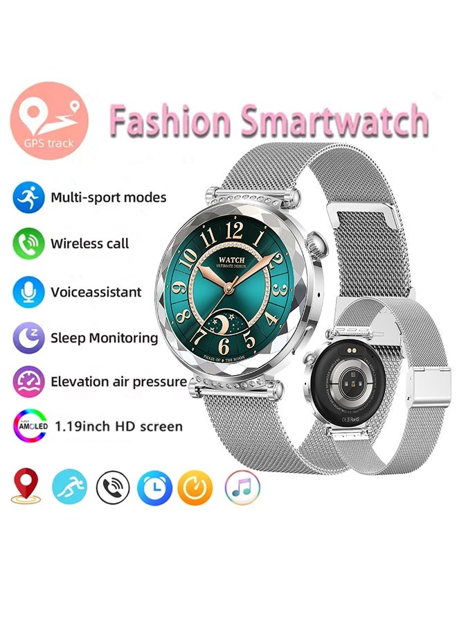 RollsTimi  2025 New Watch Ladies Bluetooth Call 100+Sports Mode Fitness Women Smart Watch Diy Dial Android Ios RT-HK88 - Image 1