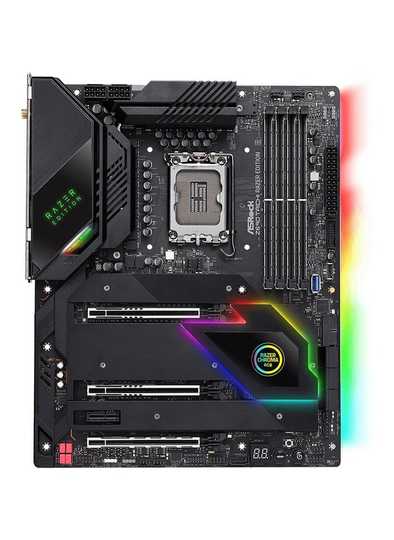 ASRock - ASRock Z690 Taichi Razer Edition LGA1700 DDR5 Intel Motherboard - Image 1