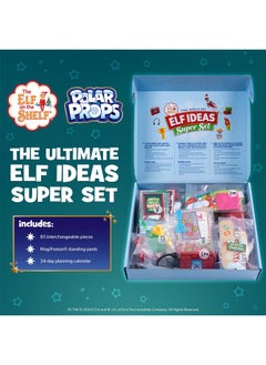 The Elf on the Shelf The Elf on the Shelf 24-Day Super Set Official The Elf on the Shelf Ideas for 24 Days of Elf Magic - 80+ Props, MagiFreez Standing Pants and Calendar - for Ages 3 Years and Up Scout Elf Not Included  - Image 2
