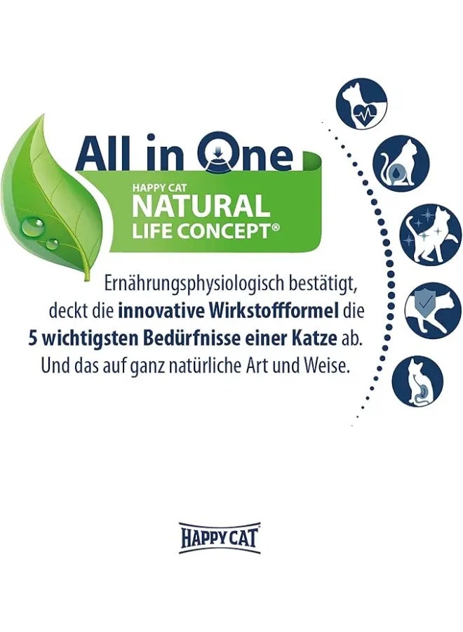 HappyCat Happy Cat Culinary Atlantic Salmon Dry Cat Food Bag 10kg - Image 4