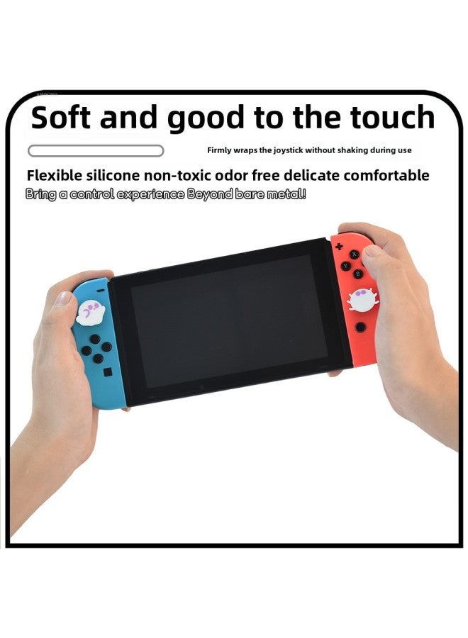 Loquat Switch Ghost Spider Rocker Cap NS/Lite Rocker Cap Keyboard Cap Gamepad Silicone Cap-Product Color:9 Pre-sale - Image 4