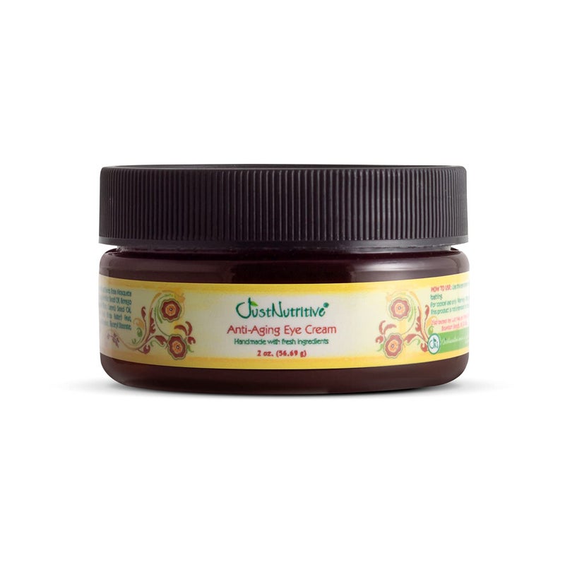 Just Nutritive AntiAging Eye Cream  Nutritive Ingredients  Under Eye Wrinkle Treatment  Crows Feet Eye Cream  Best Anti Aging Cream For Eyes 2oz