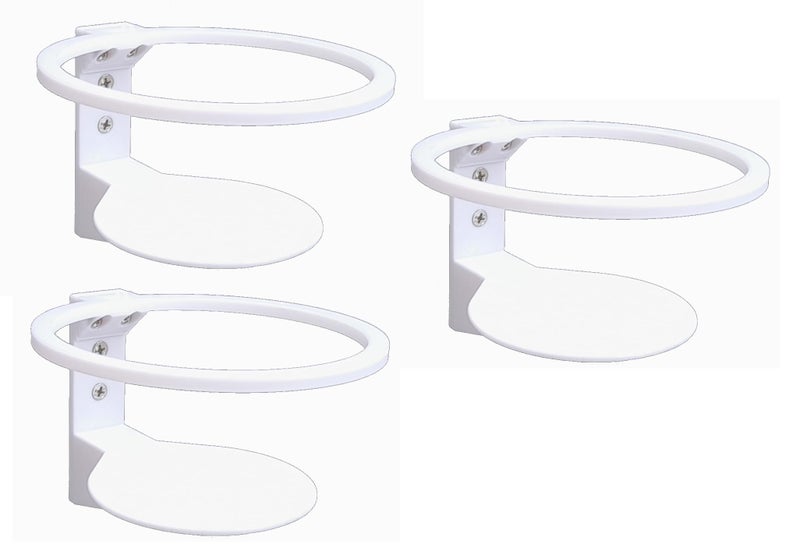 makerV Wall Mount Bracket for Tp-Link Deco X10 X20 X60 X68 Mesh Router, Wall Stand/Holder for Tp-Link Deco X20 X60 X68 Mesh WiFi Router: Plastic: Screw Mount (Pack of 3) - Image 1
