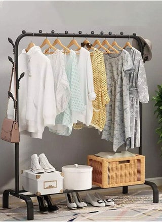 Clothes Organizer Black Single