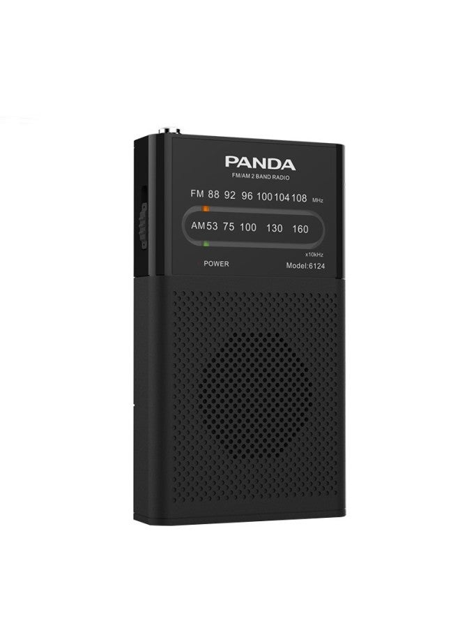 Panda 6124 Radio With Two Bands, Pocket-sized Fm Tuner For Elderly, Compact Broadcast Transistor - Image 3