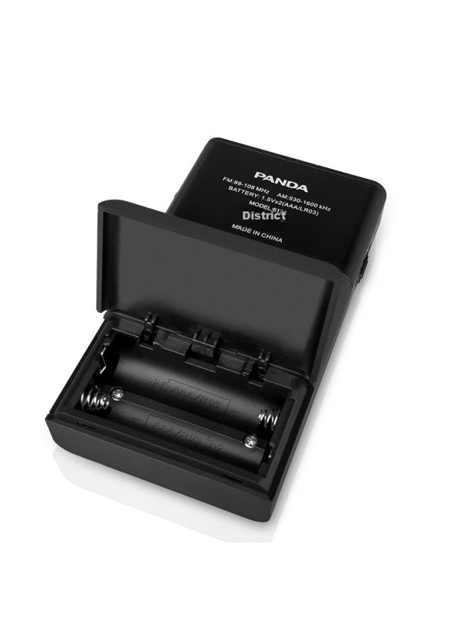 Panda 6124 Radio With Two Bands, Pocket-sized Fm Tuner For Elderly, Compact Broadcast Transistor - Image 4
