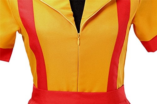 GOLDSTITCH Women Waitress Uniform Yellow Cosplay Fancy Dress Housemaid Cosplay Party Costume Halloween - Image 5