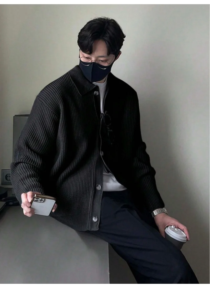 Cool Tarz Cool Style Button Detailed Regular Fit Cardigan