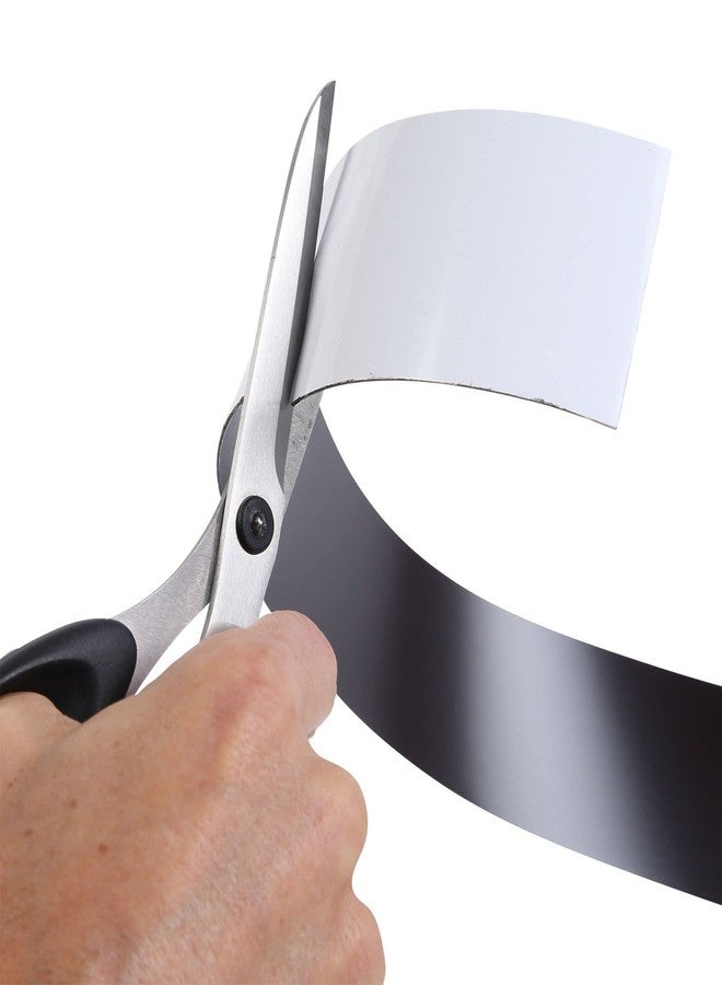 ماستر فيجون شريط لاصق مغناطيسي قابل للمسح الجاف من ماستر فيجن، 2 بوصة × 50 قدم، أبيض - Image 4