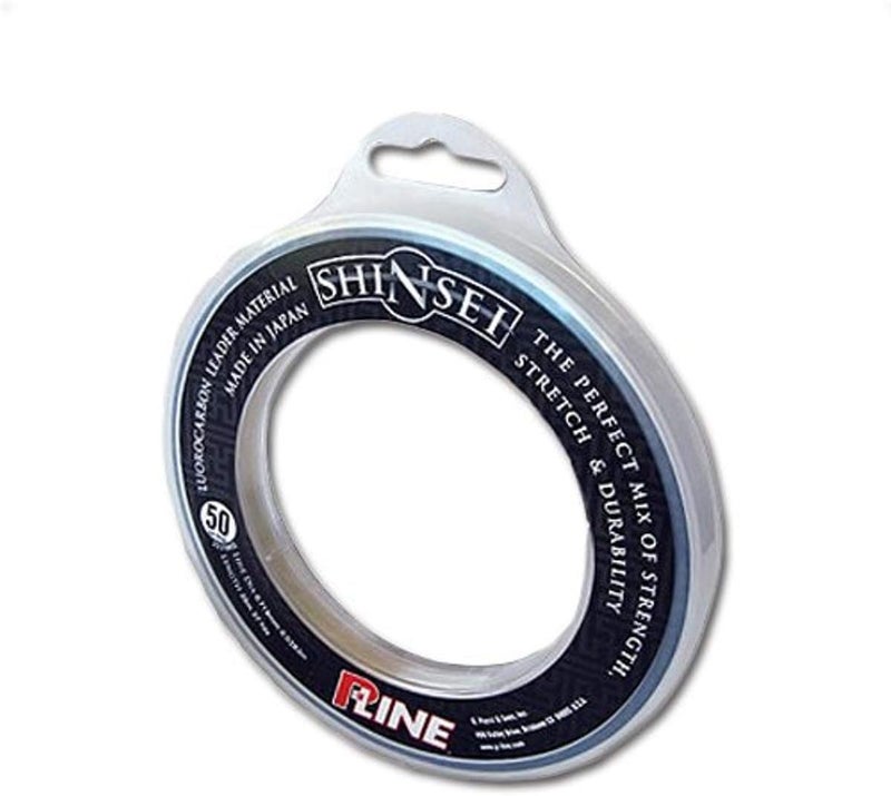 P-Line Shinsei 100% Pure Fluorocarbon Leader Material - Superior Strength and Durability for Fishing