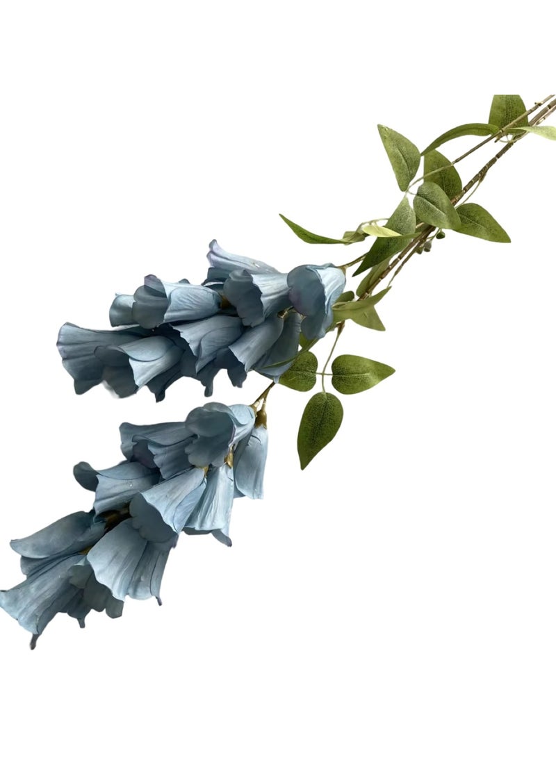Huitich Wall Hanging Artificial Flower Decor for Weddings Blue  - Image 1