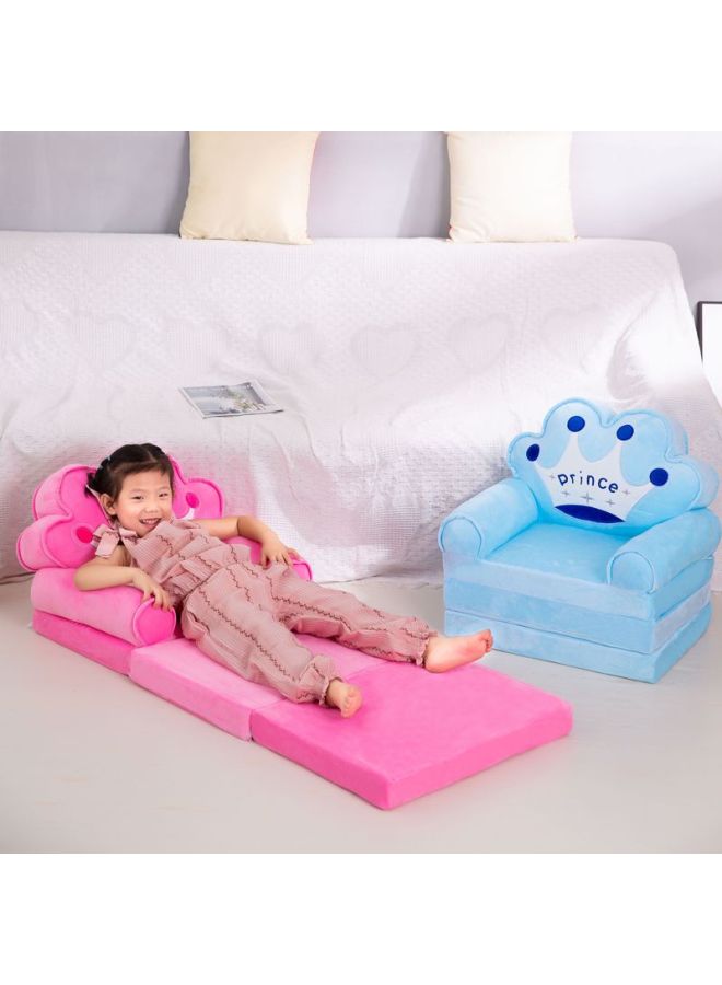 Cartoon Children's Folding Small Sofa Kindergarten Boys And Girls Reclining Chair Baby Reading Corner Seat Stool Cushion-Color:Orange Culomi - Image 5