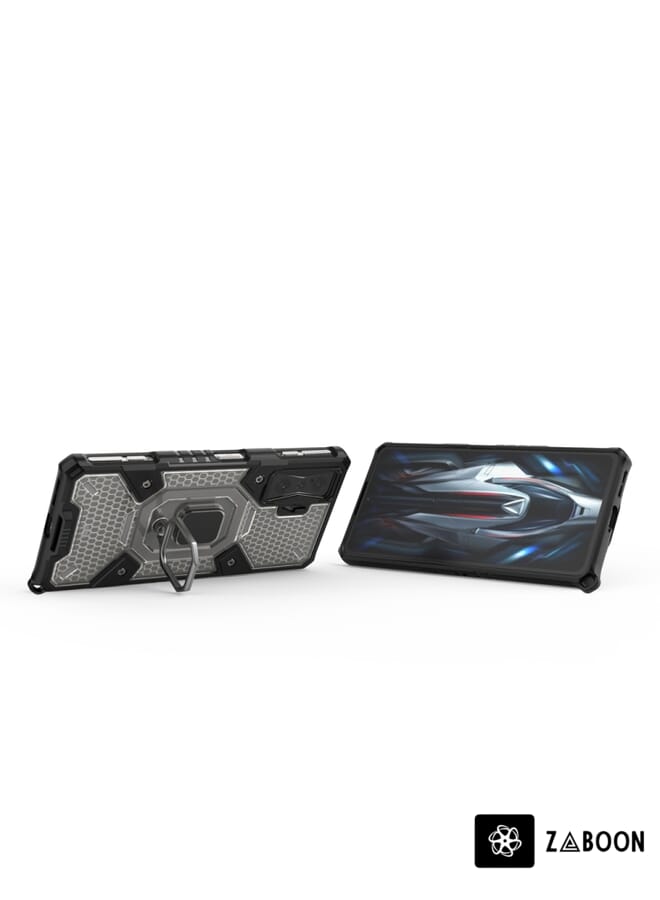 Zaboon Protective Case Cover For Xiaomi Redmi K50 Gaming Space PC+TPU Shockproof  with Ring Holder - Image 5