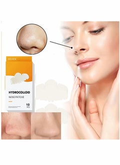 Captaintech Nose Strip,Pimple Patche,Nose Sticker,Mighty Patch,Zits Strip,Hydrocolloid Patche,for Nose Pore,Zit,and Oil,Dermatologist,Approved Overnight Pore Strips to Absorb Acne Nose Gunk(10 Pcs)  - Image 5