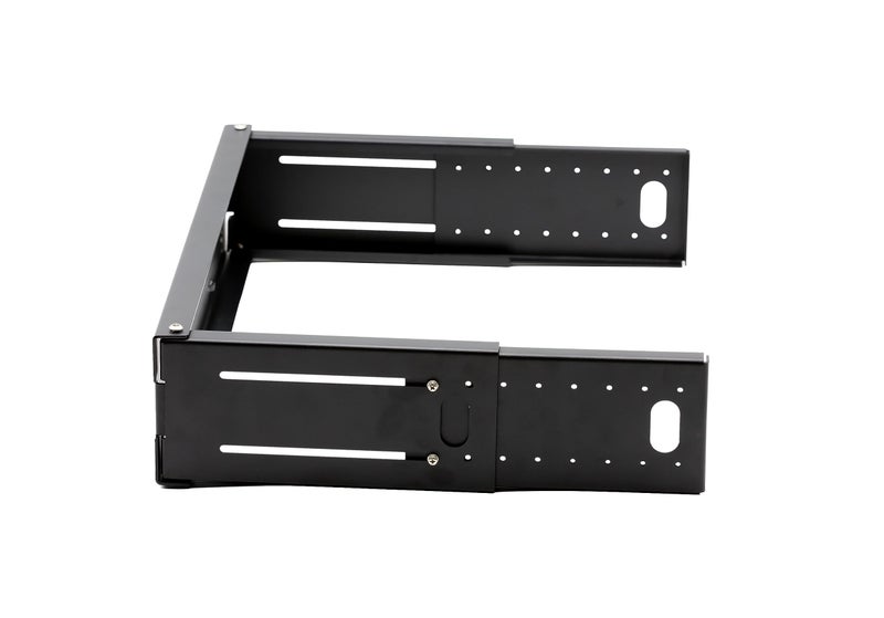 Ares Vision 2U Patch Panel Bracket Wall Mount Rack for 19” Networking Equipment, Expandable Depth 9.5” to 15.5”, Rack Mount, 20lbs Capacity, Perfect for Servers, Sound & Security Equipment! (2U) - Image 5