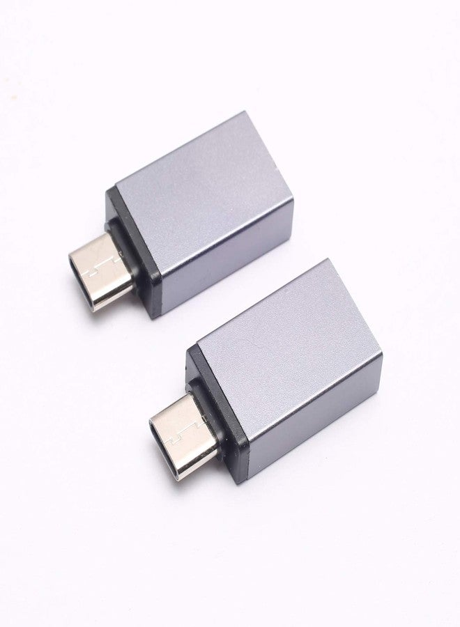 DEVMO 2PCS USB-C Male Type C to USB Adapter 2.0 A Female Data Converter Connector Adaptor - Image 1