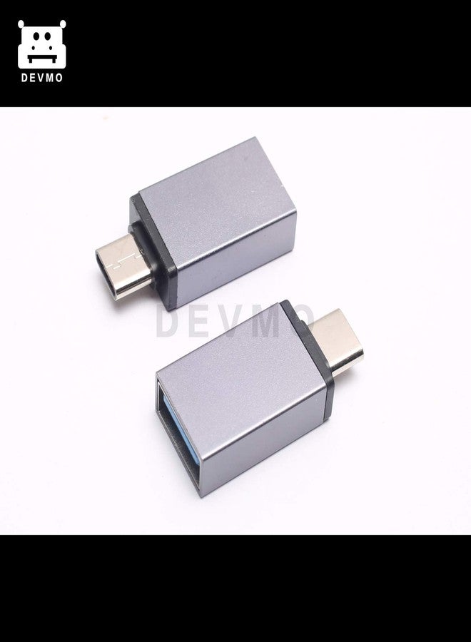 DEVMO 2PCS USB-C Male Type C to USB Adapter 2.0 A Female Data Converter Connector Adaptor - Image 2