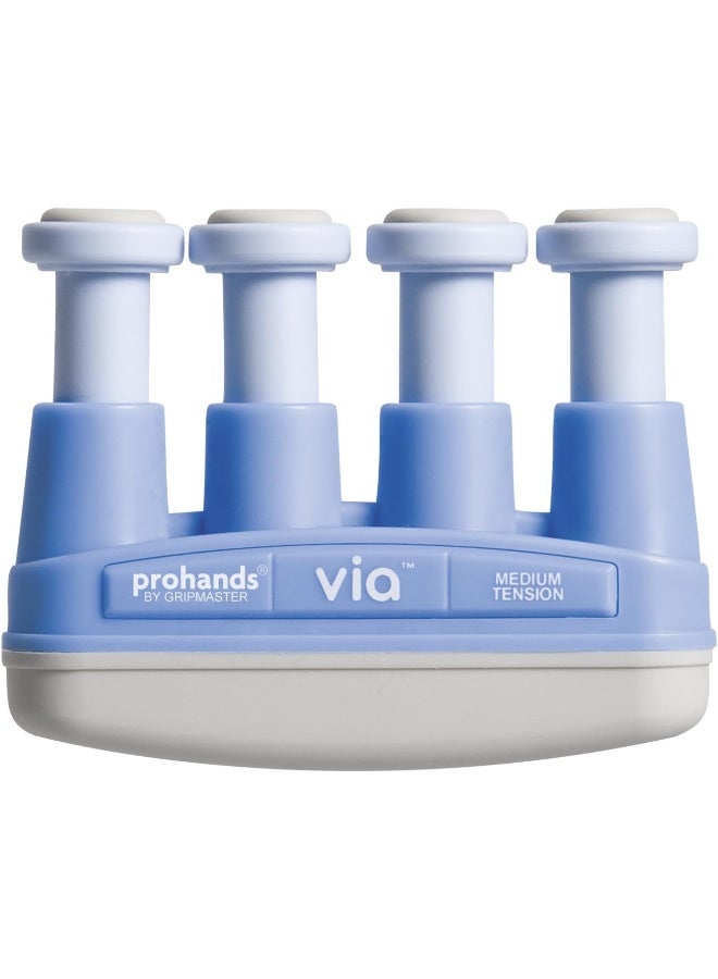 Prohands VIA VM13102 6 lb Medium Tension Hand and Finger Exerciser - Blue - Image 3