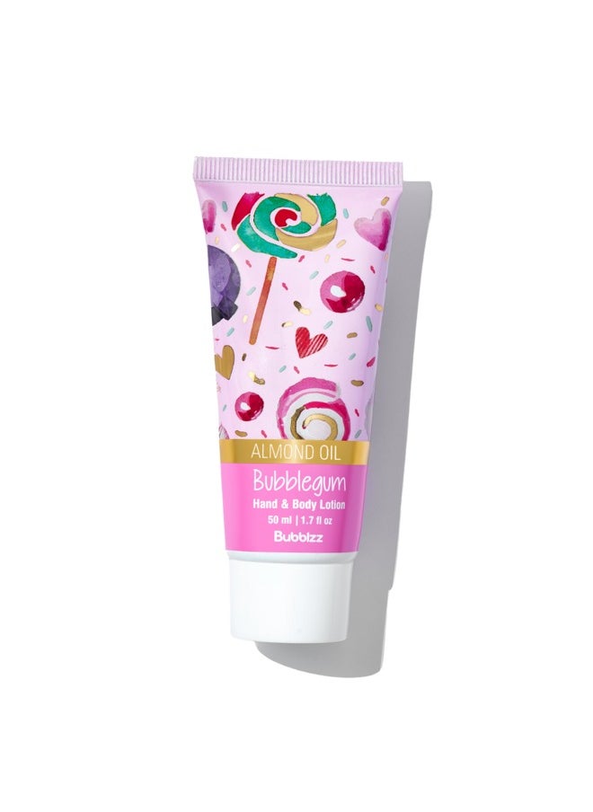 Bubblzz Bubblegum Travel Size Hand & Body Lotion(50ml) 
