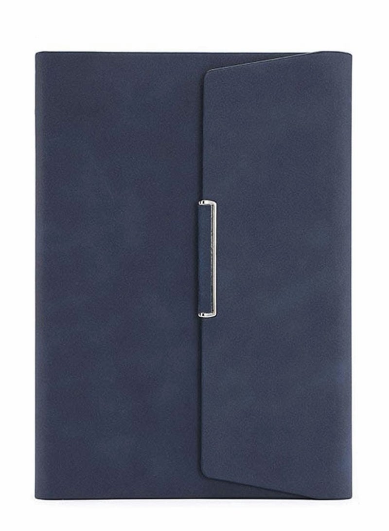 A5 3-Folds Loose-Leaf Notebook Business Office Diary 235 * 175mm blue - Image 1