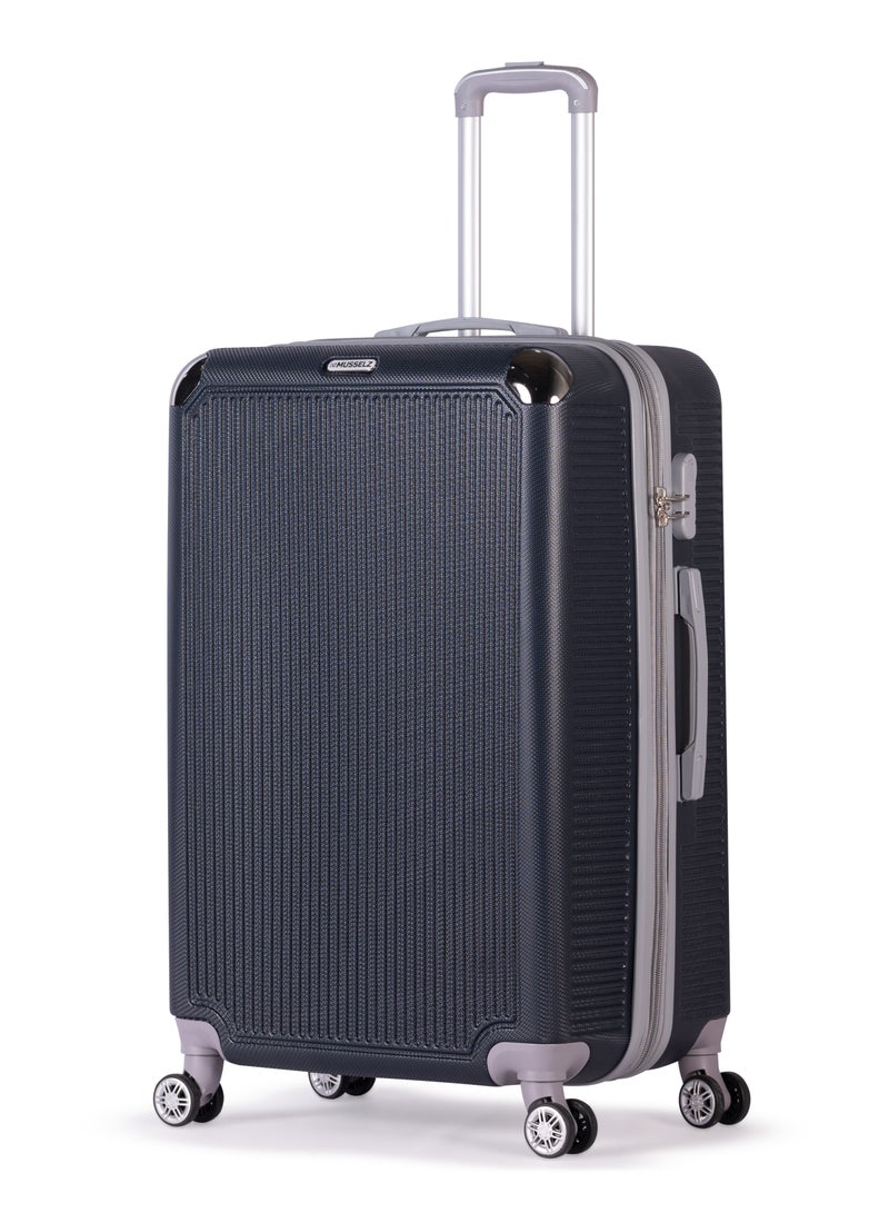 MUSSELZ Luggage - Alcatraz- with spinner wheels - 78 cm - Dark Blue - Image 1