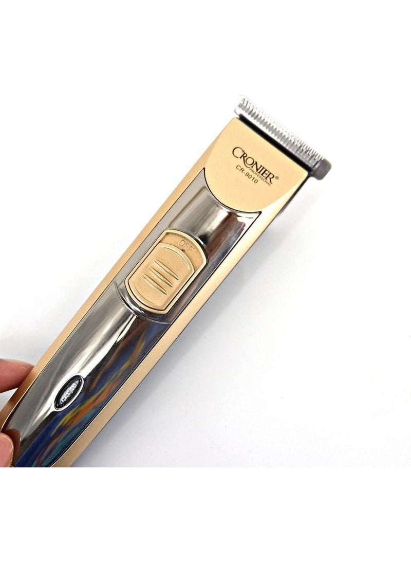 ماكينة قص الشعر الاحترافية المزودة بشفرات وبطارية قابلة لإعادة الشحن مثالية لتصفيف الشعر واللحية بسهولة في المنزل أو في صالون التجميل. - Image 3